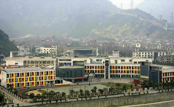 中國(guó)日?qǐng)?bào)記者探訪映秀——映秀小學(xué)生氣蓬勃