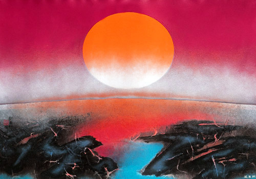 山東名人館之劉國松現(xiàn)代水墨藝術(shù)館開館