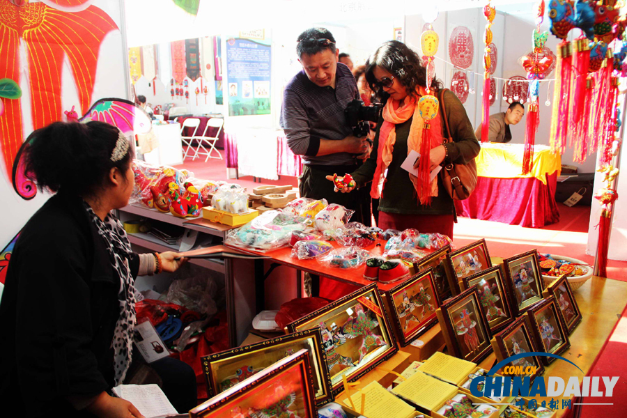 海峽兩岸精品非遺項目閃耀2013中國•臺兒莊古城非物質(zhì)文化遺產(chǎn)博覽會