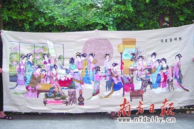 妻欲賣刺繡救塵肺病丈夫 其自己全身有百個腫瘤