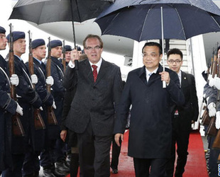 李克強(qiáng)抵達(dá)柏林