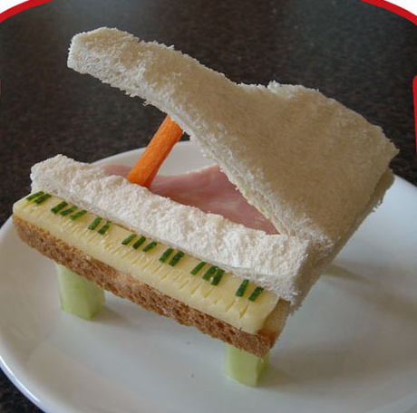 如何做飯孩子才愛吃？英一父親創(chuàng)異型三明治成名人