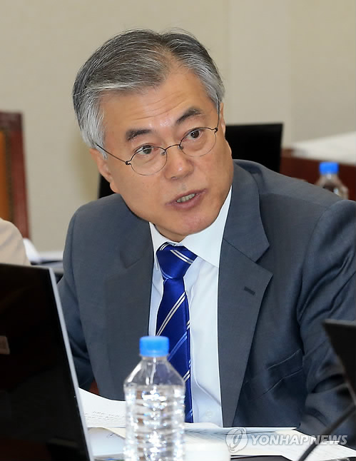 韓朝會(huì)談?dòng)涗浭й?時(shí)任青瓦臺(tái)秘書長文在寅6日協(xié)查