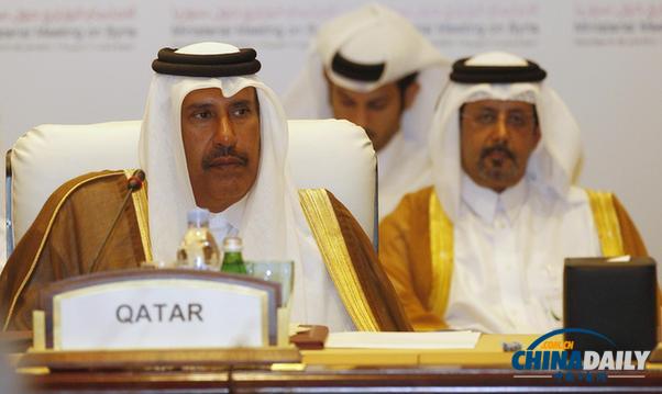 “敘利亞之友”會(huì)議同意軍援?dāng)⒗麃喎磳ε晌溲b