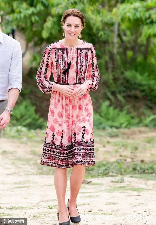 她貴比英女王，卻穿幾百塊的衣服美翻東南亞！
