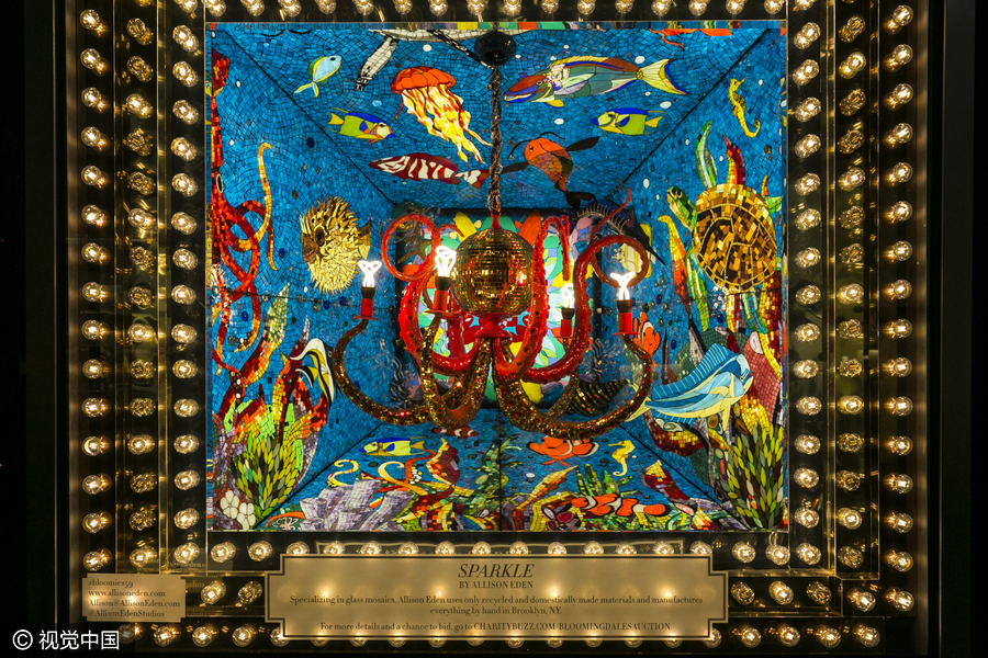 圣誕季從這里開始！最美圣誕節(jié)展示櫥窗欣賞（組圖）