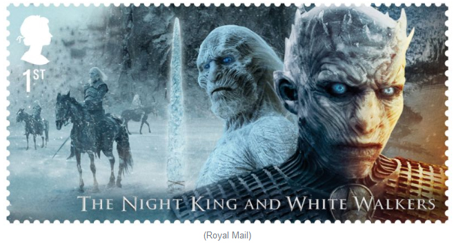 快來圍觀：英國(guó)皇家郵政發(fā)行的“權(quán)力的游戲”郵票（組圖）