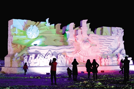 Ice and snow festival opens on New Year’s Day