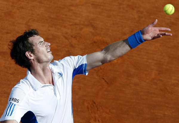 蒙特卡洛大師賽：穆雷爆冷遭淘汰 納達(dá)爾、小德晉級(jí)