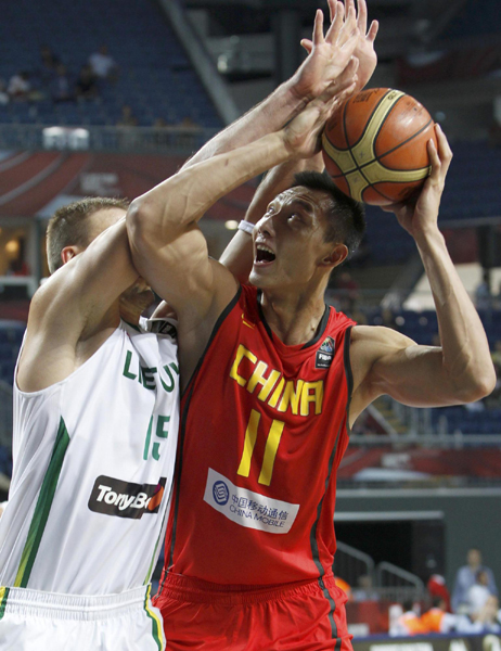 男籃世錦賽：中國隊67:78不敵立陶宛無緣八強