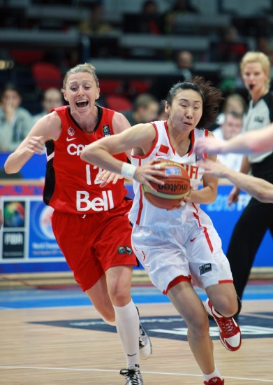 女籃世錦賽：中國(guó)負(fù)于加拿大提前出局